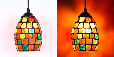 Turkish Style Retro Vintage Pendant Light island lamp single glass pendant lighting(WH-DC-36)