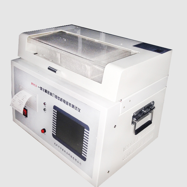 Transformer oil breakdown tester