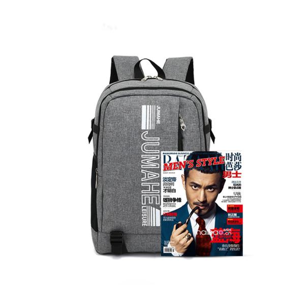 Personal waterproof Oxford cloth bag fashion atmosphere travel backpack men's and women's bags