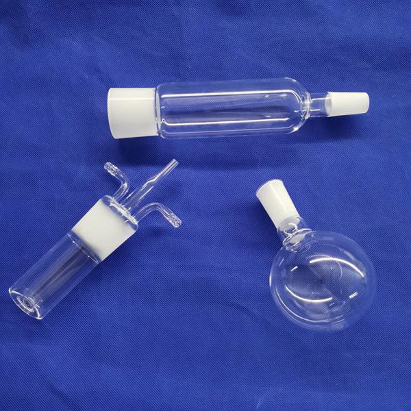 Multi Mouth Glass Quartz Reactor Transparent Chemical Reaction Bottle