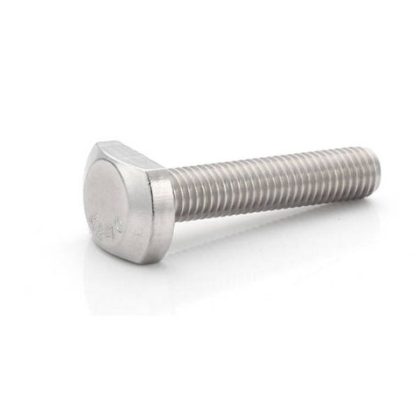 Aluminum Grade 6061 7075 Plain Finish  Metal Bolt Square Hammer Head T Bolt GB /T 8