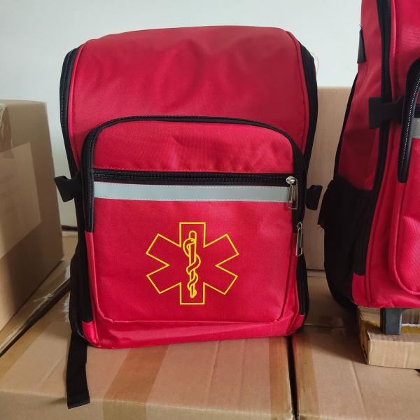 Wholesale Large Capacity Car First Aid Backpack Emergency Waterproof Breathable Firefighting Equipment Accessories