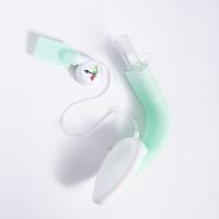 Voie aérienne laryngée renforcée molle et confortable de masque d'Intubating de double de lumen masque laryngé de voie aérienne