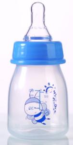 Mini Standard Neck 2oz 60ml PP Newborn Baby Feeding Bottle with window box