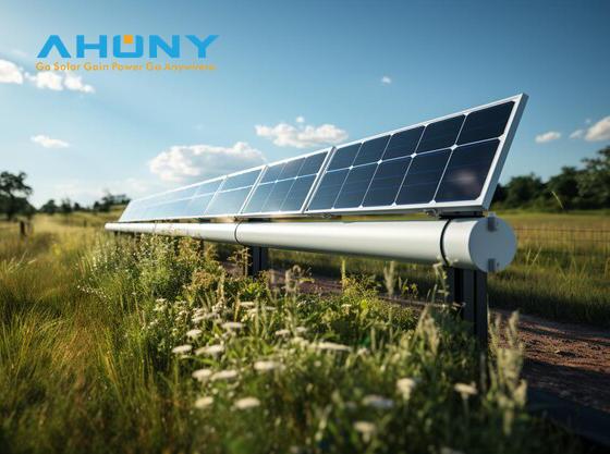 Kit de panneaux solaires bifaciaux verticaux pour clôture, pour jardin, arrière-cour, irrigation, étang, élevage de volailles, production d'énergie hors réseau