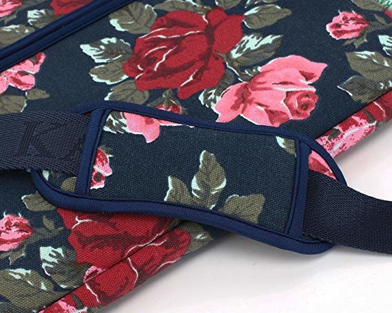 Ultra Portable Canvas Laptop Bag / Over The Shoulder Laptop Bag For Lady