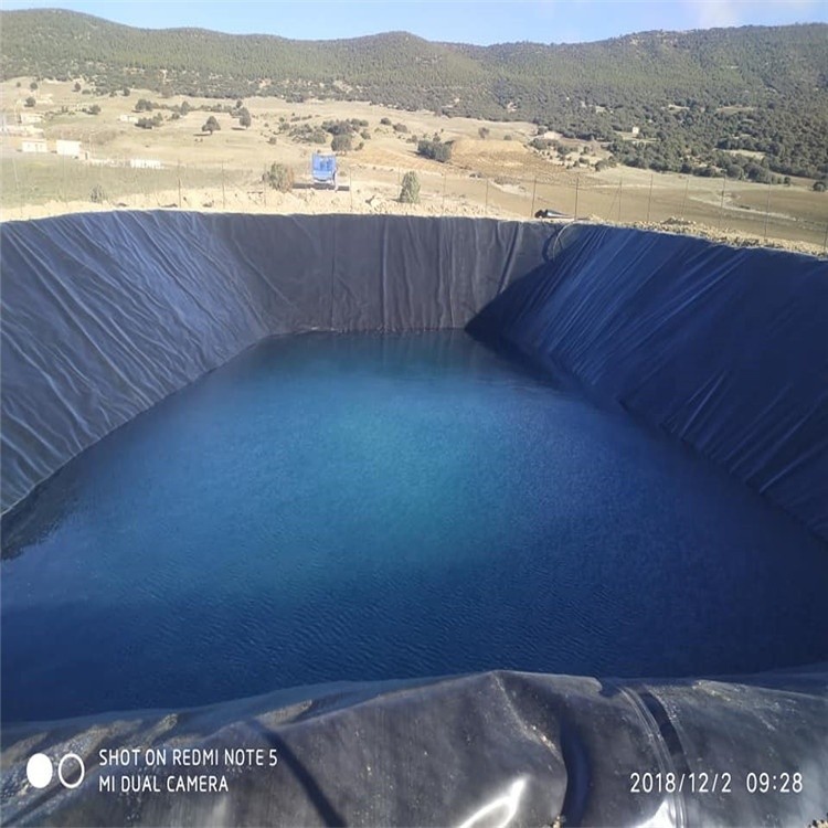 Геомембрана из HDPE для плотины толщиной 0,2-4 мм водонепроницаемый пластик LDPE