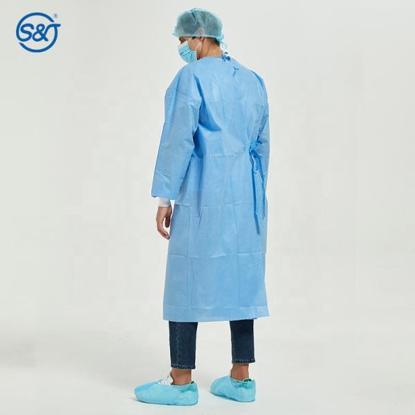 Cheap Disposable Coverall Nonwoven Complete Coverage Basic Protection Low Cost front zip with hood