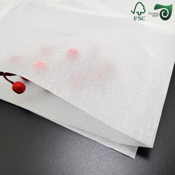 40g 50g One Side Wax Coated Paper Food Grade  Available In White Black  Kraft  Coffee Color