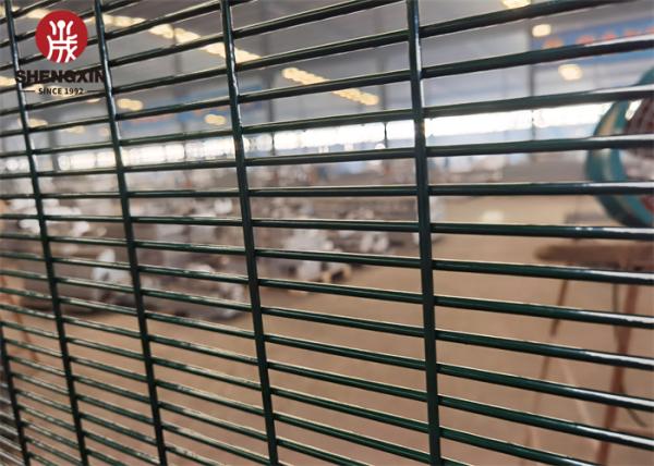 Anti Ultraviolet 358 Security Fence 76.2x12.7mm Electro Galvanized