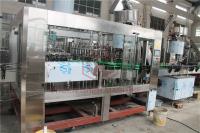 Morgen Tea Glass Bottle Filling Machine , Juice Filling Line With Juice Return System