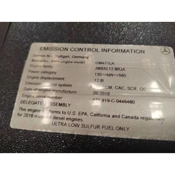 Motor nuevo o usado Mercedes Mercedes Benz OM471LA Motor para grúa