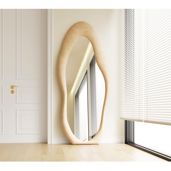 Decorative Body Curved Full Length Mirror Oversized Arched Floor Mirror