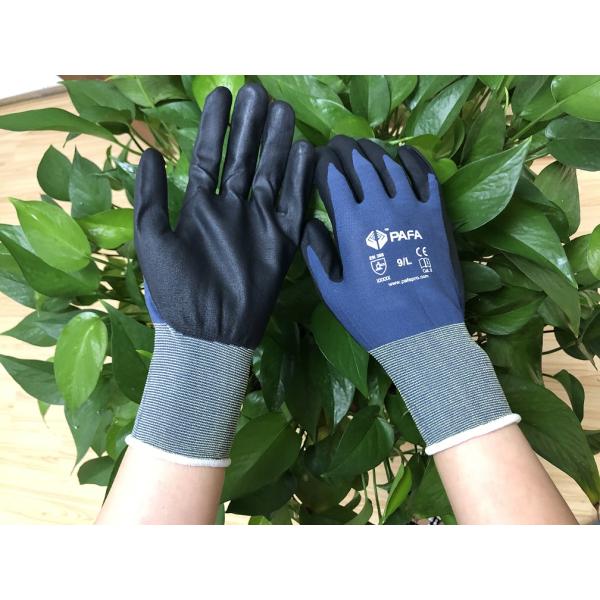 Women Summer Breathable Gardening Nylon Knit Hand Safety Gloves