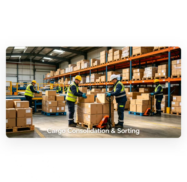 LCL Consolidated Sea Freight Door To Door Delivery For General Goods
