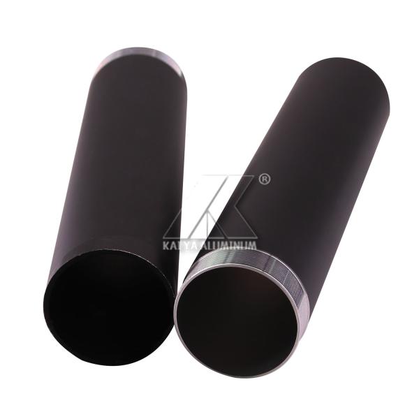 Black Anodised Aluminium Tube Profiles 7005 T8 For Aviation Ships