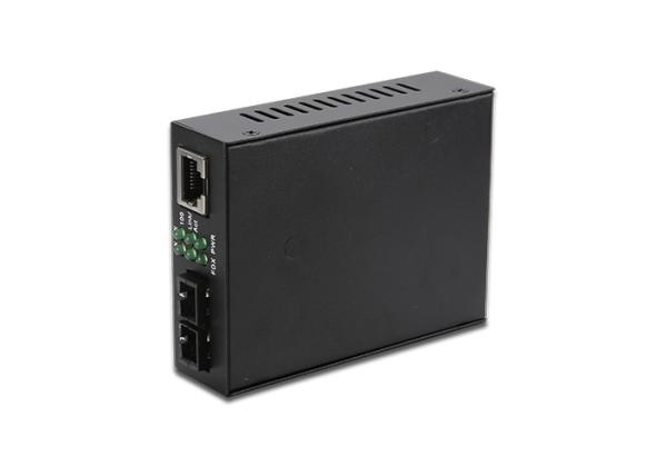 Conector duplo do SC 1550nm do conversor 10 dos meios de SFP da fibra da manutenção programada/100M 80km