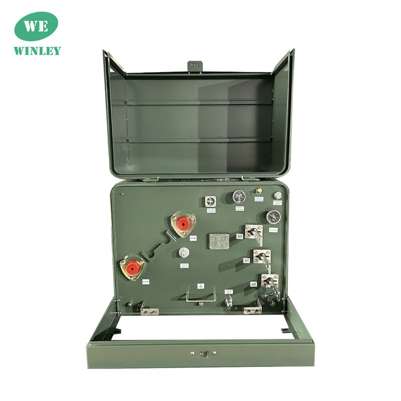 167kVA Single Phase 304L Stainless Steel Pad Mounted Transformer for 12.47kV Distribution