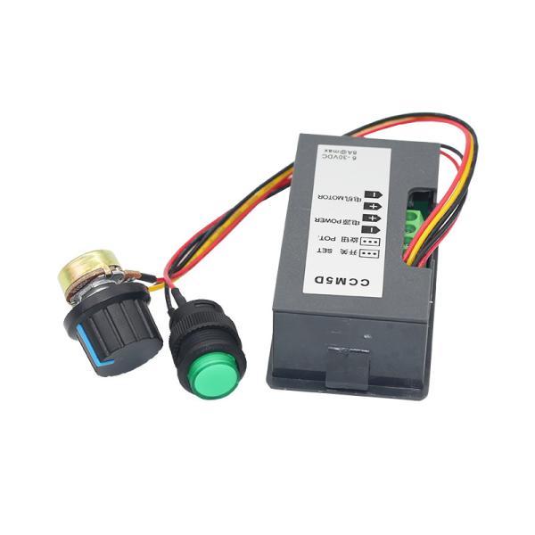 PWM DC Motor Controller 6V 12V 24V 8A Digital Display LED DC 6V-30V Motors