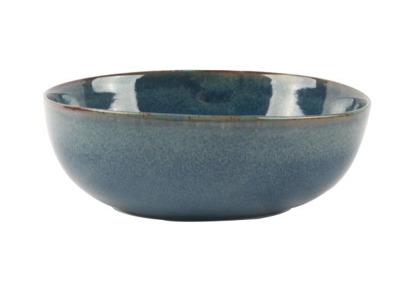 Organic Porcelain Cereal Bowls 15CM With Reactive Color Glazed FDA Approved