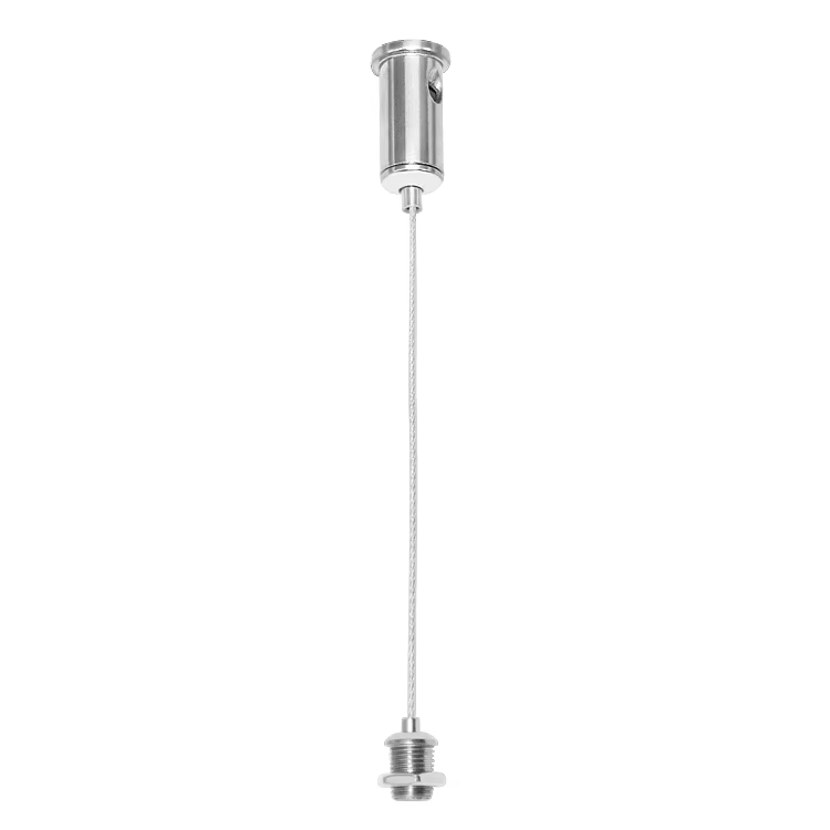Adjustable Led Hanging Kit Cable Gripper Iron Steel Wire Rope Ceiling Cable Clip for Linear Lamp