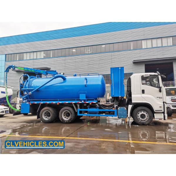 ISUZU GIGA Sewage Suction Vehicle 6x4 20CBM High Pressure Flushing