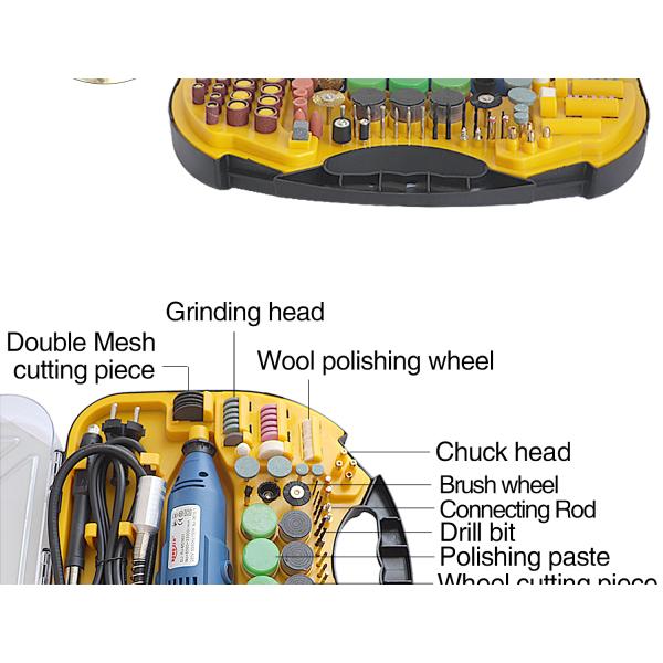 мини электрическая шлифовальная машина 211пкс полируя 8000-33000р/мин