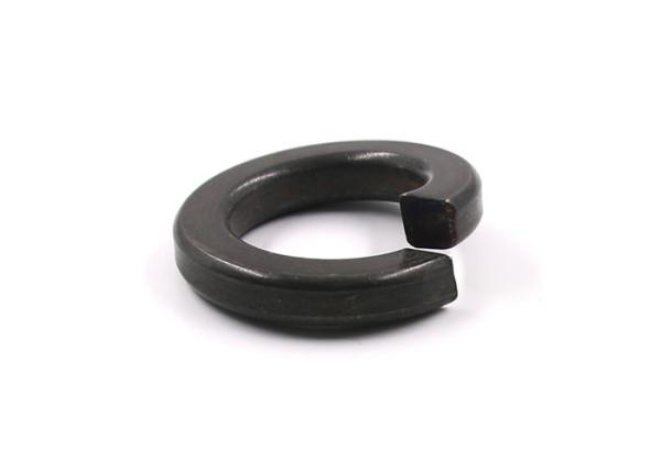 Black Steel Washers Washer Lock Spring High Precision With Square Ends