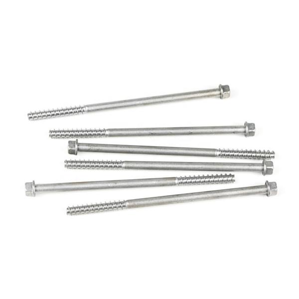 Flat Head Zinc Finish Self Tapping Screw para porta de gabinete