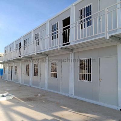 Casa pré-fabricada do recipiente do painel de sanduíche como a construção de casas modular