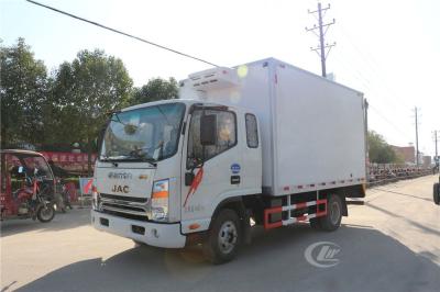 3 toneladas de caminhão refrigerado da caixa, transporte do leite do gelado que refrigera o caminhão do congelador de Roomfridge