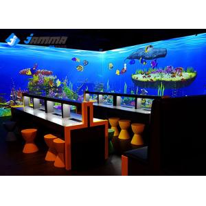 Juegos interactivos proyector, sistemas interactivos de la pared mágica de la pintura del juego del escáner