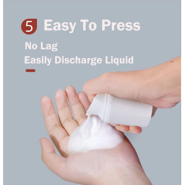 5ml/10ml/15ml Multi-Size PP Plastic Airless Vacuum Pump Bottles for Cream Lotion Serum Sample Packaging