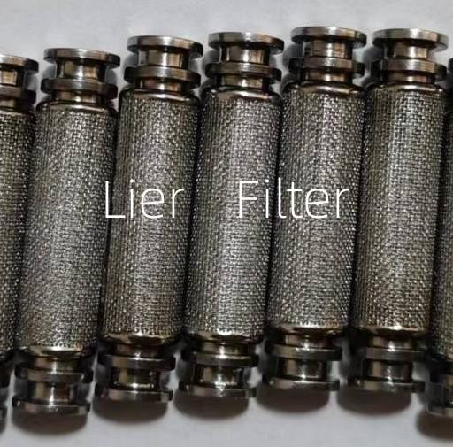 SS316L 1.7mm  Stainless Steel Oil Filter Element For Prolong The Life Of Hydraulic System