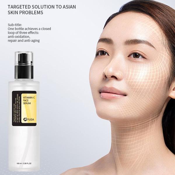 Vitamin C Centella Asiatica Face Skin Treat Essence Whitening Brightening Antioxidant