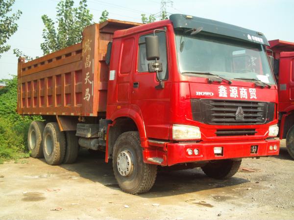6 wheel Tipper Dump Truck Front Lifting For Base Rock Topsoil Asphalt