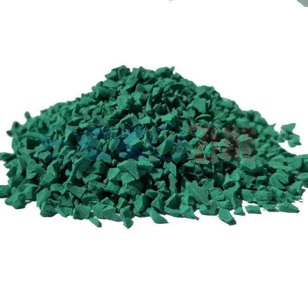 0.5mm 3mm EPDM Rubber Block Granules Recylced Granules Anti UV For Sports Surface