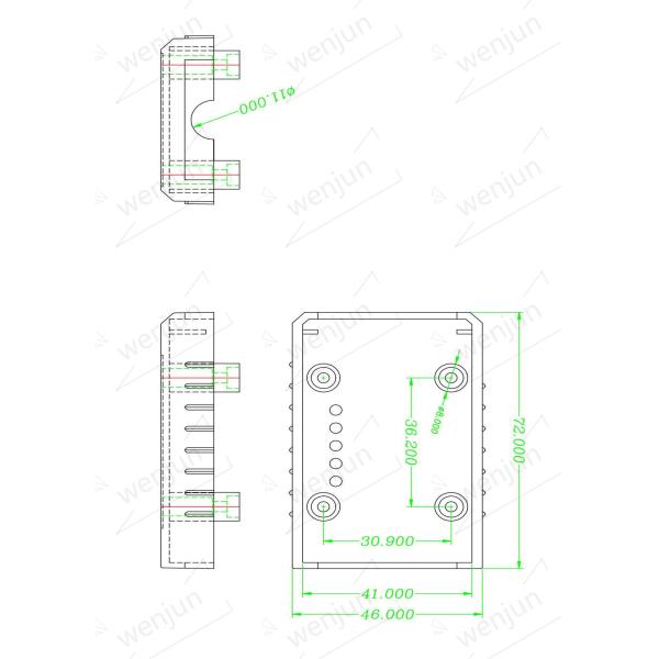 ELM 327 16Pin OBDII Interface Male OBD2 Code Reader Auto Diagnostic Tools Obd2 Shell Scanner Vehicle Tools With Outlet H