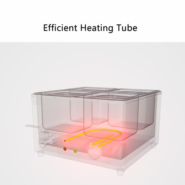 Электрический теплосохранный супный бассейн 2-панельный пищевой обогреватель 565*380*275мм 10 кг для общественного питания