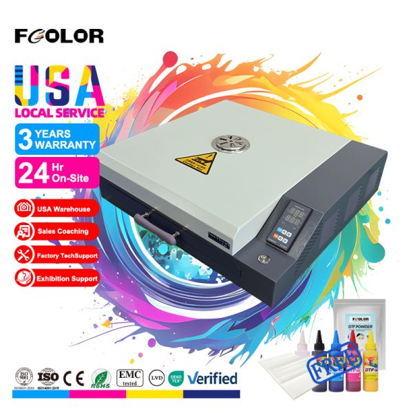 Best Discount Fcolor Imprimante Dtf A3 Xp600 2024 Dtf Heat Transfer Printer A3 With A3 DTF Drying Oven