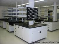 mesa de aço quadros lisos de C da mobília do laboratório de 3000mm/H com capacidade de carregamento forte