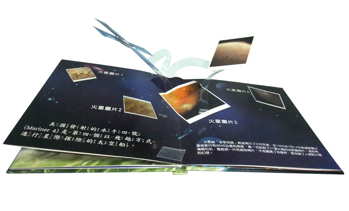 CMYK/PMS color printing paper board, 3D characters Childrens Book Printing Service
