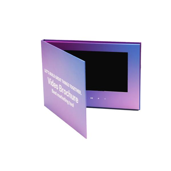 10.1 Inch LCD Video Brochure Card with 128MB-32GB Memory