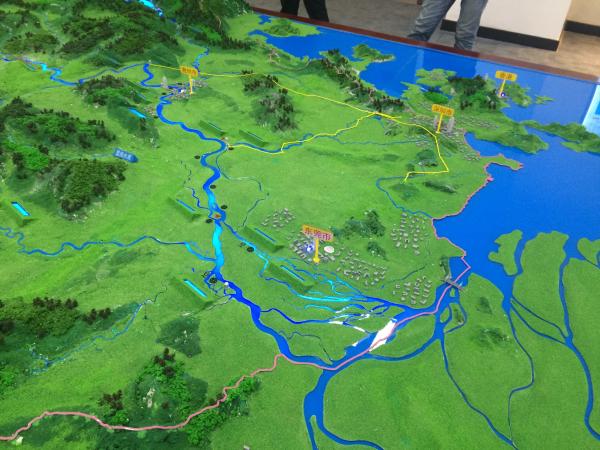1:500 Regional Topography Model Architecture Hydrology Model Customized