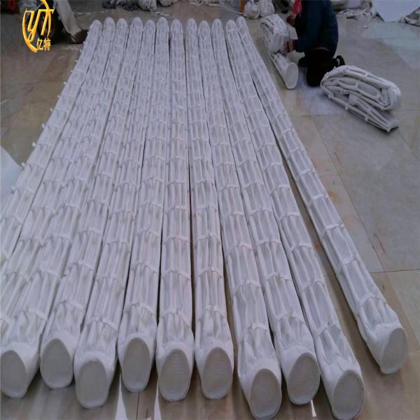 16 Volumen de aire Bolsa de filtro profesional para el colector de polvo de molino de harina 1,8 mm de espesor