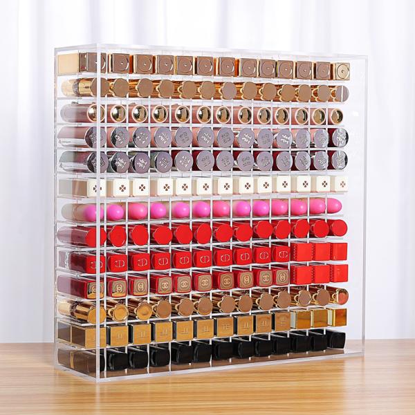 Cupcake Cosmetic Display Cabinet Lipstick Organizer Stand Rack