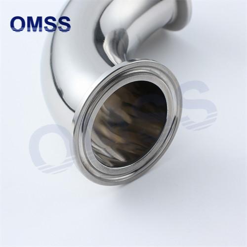 2CMP Sanitary Stainless Steel Pipe Fitting 90° Tri Clamp Hose Elbow 90 Degree