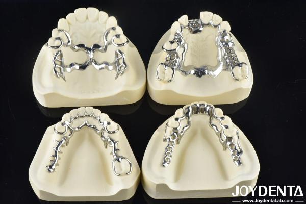 Removable Design Dental Framework For Fit In The Mouth Supporting Mastication