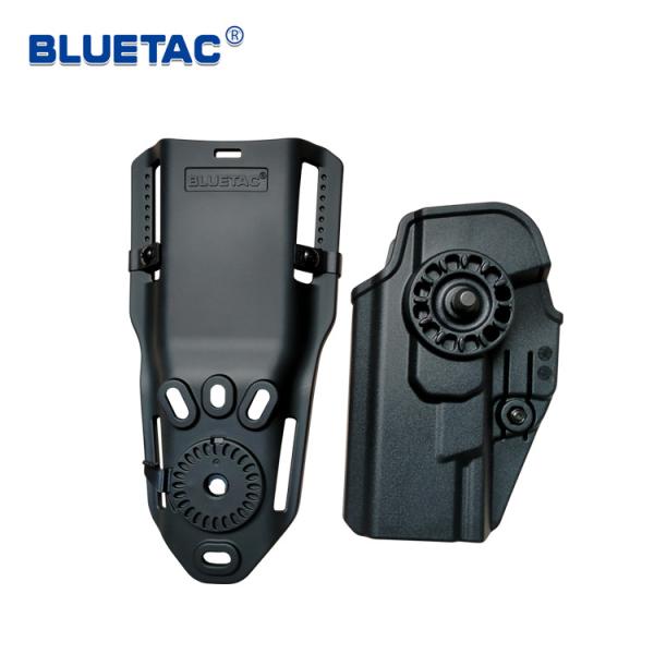 Bluetac OWB Universal Polymer Gun Holster Secure Fit Reliable Performance with Low Ride Belt Loop