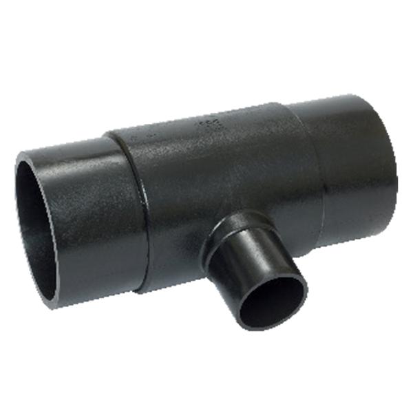 Hot Melt Spigot Fittings Electrofusion Reducing Tee HDPE Reducing Sleeve